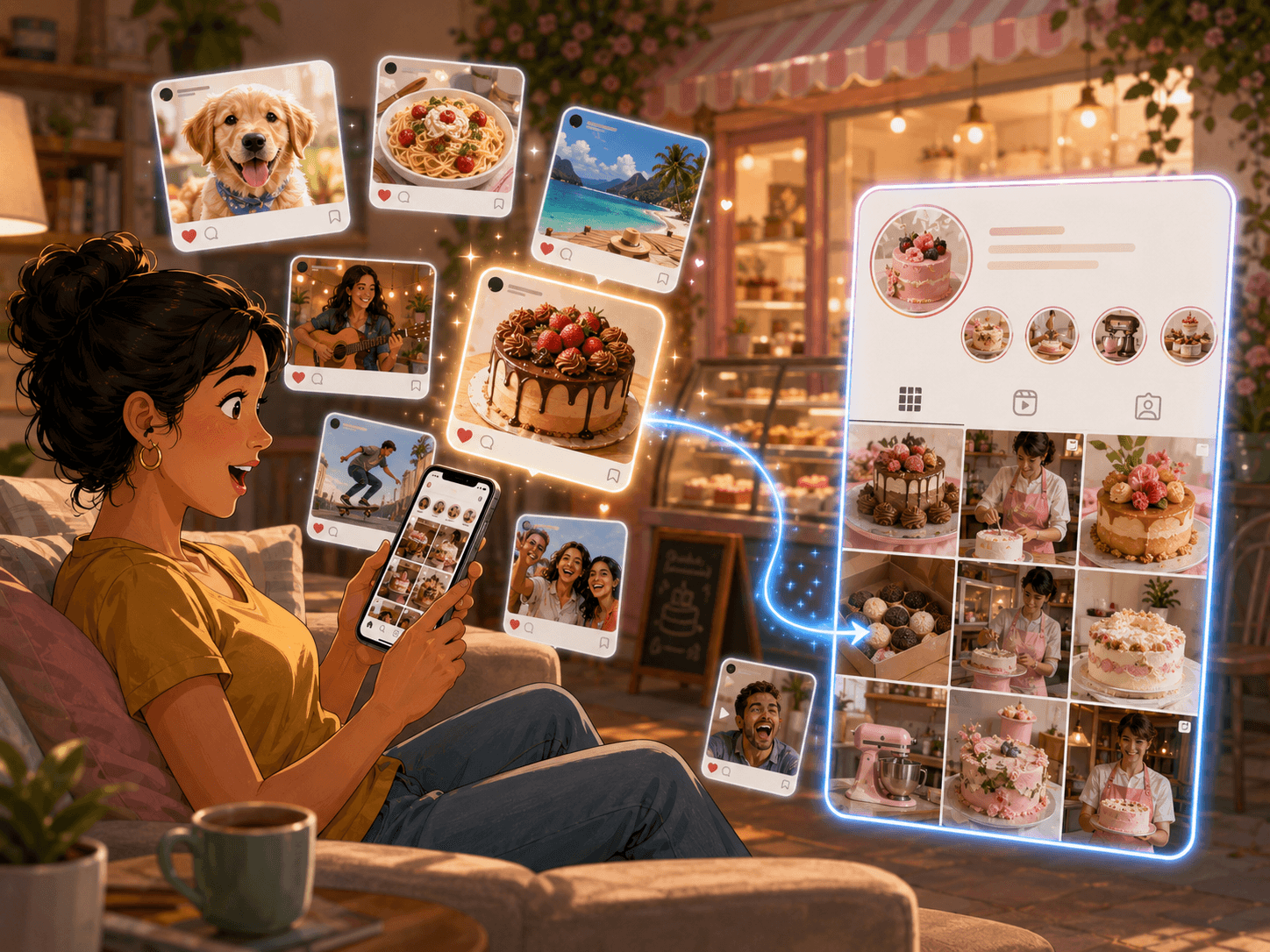 Ilustração do artigo O que é o Instagram para empresas?